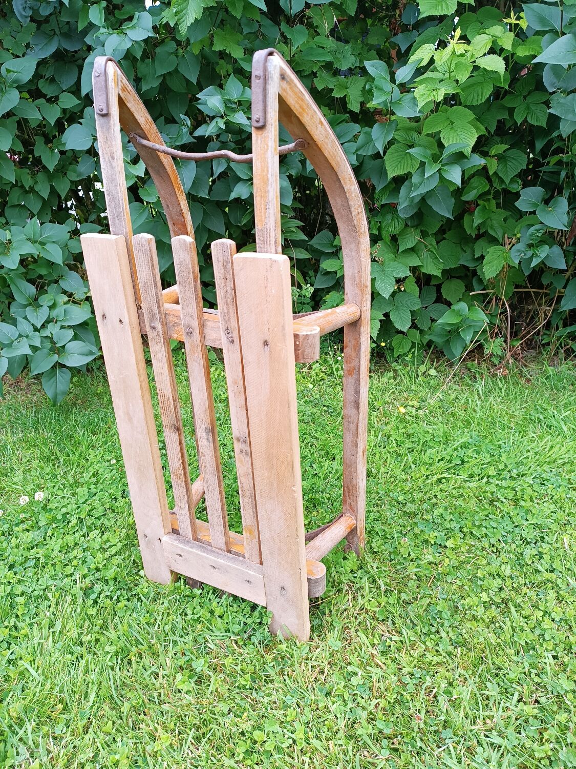 Wooden sledge