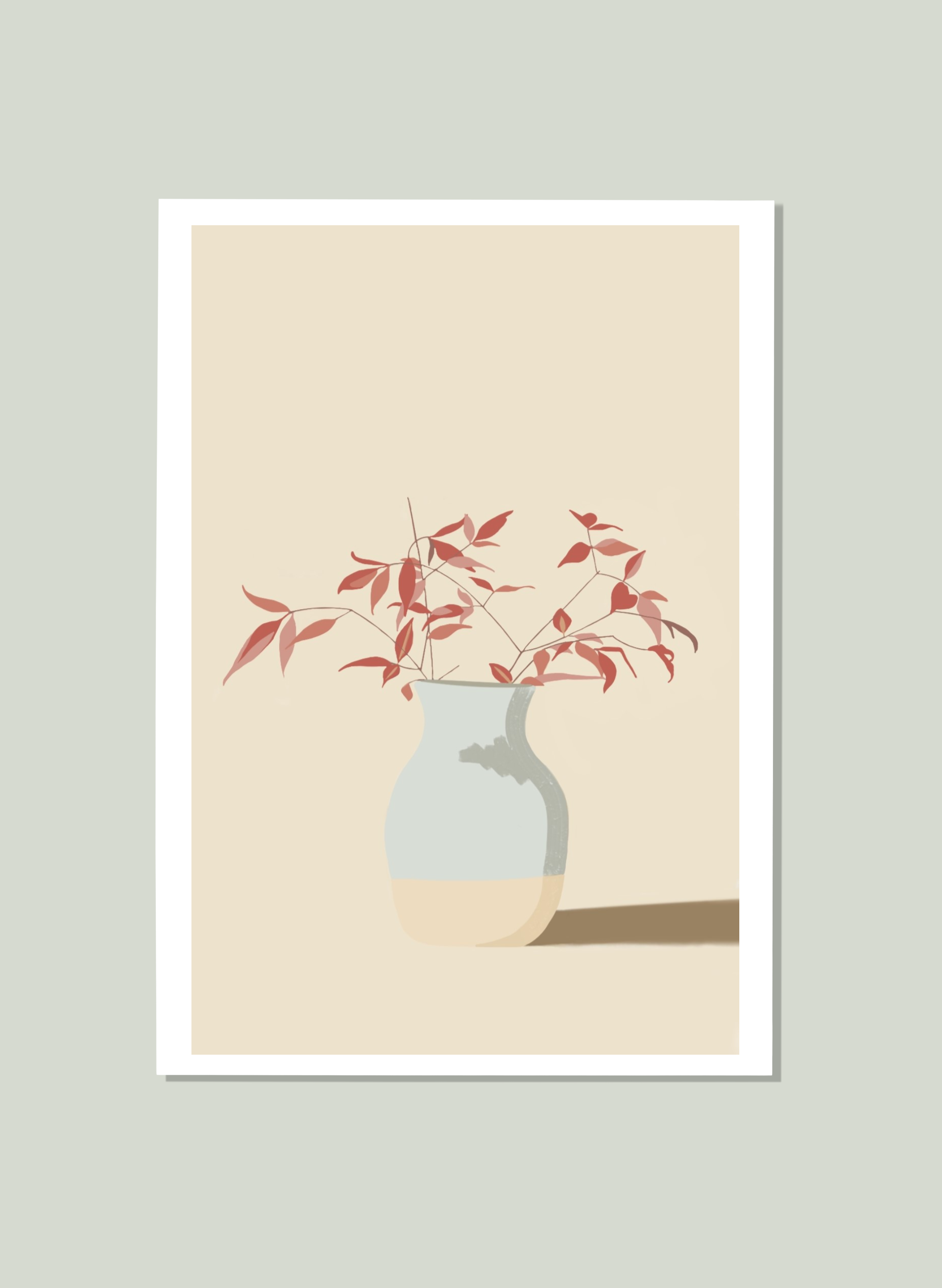 Illustration "Japanese Composition" by Noums Atelier