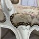 1970s Louis XV style cabriolet armchair