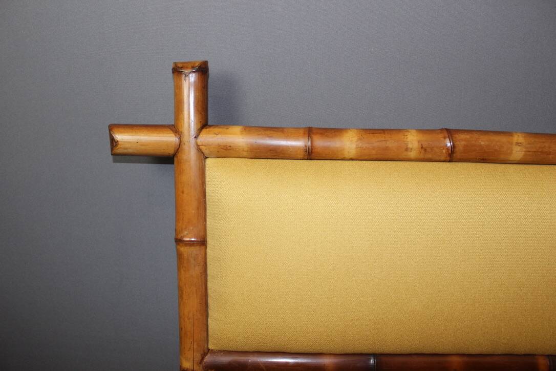 Bamboo Bench from the Napoleon III Period