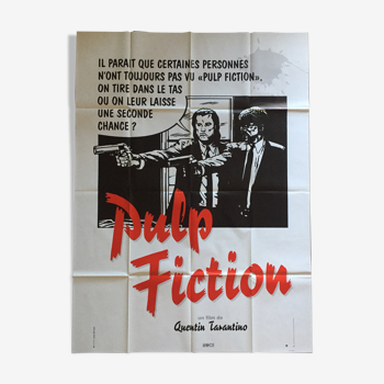 PULP FICTION original French poster (1994)