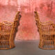 Fauteuils rotatifs vintage années 60