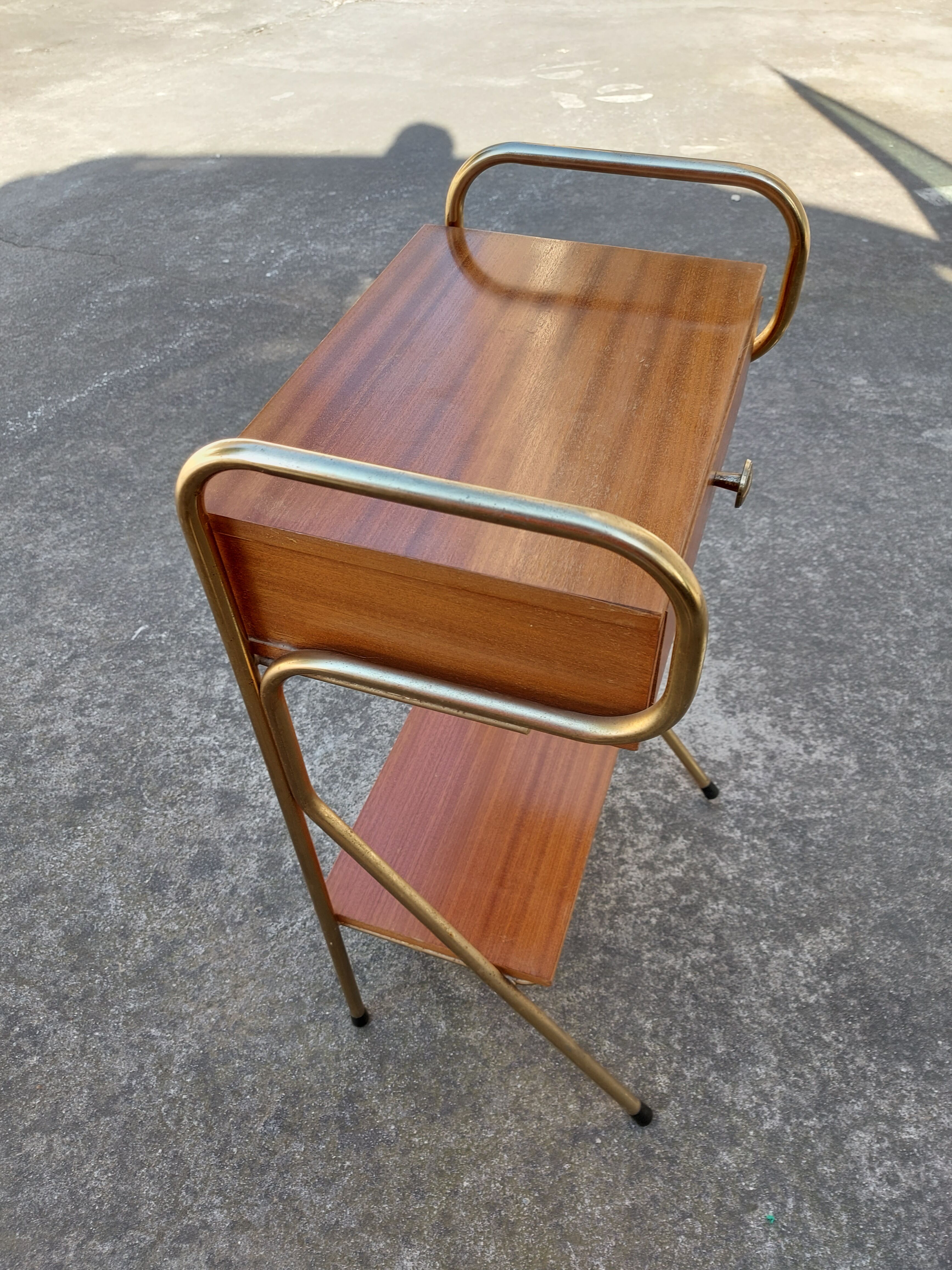 Vintage bedside table