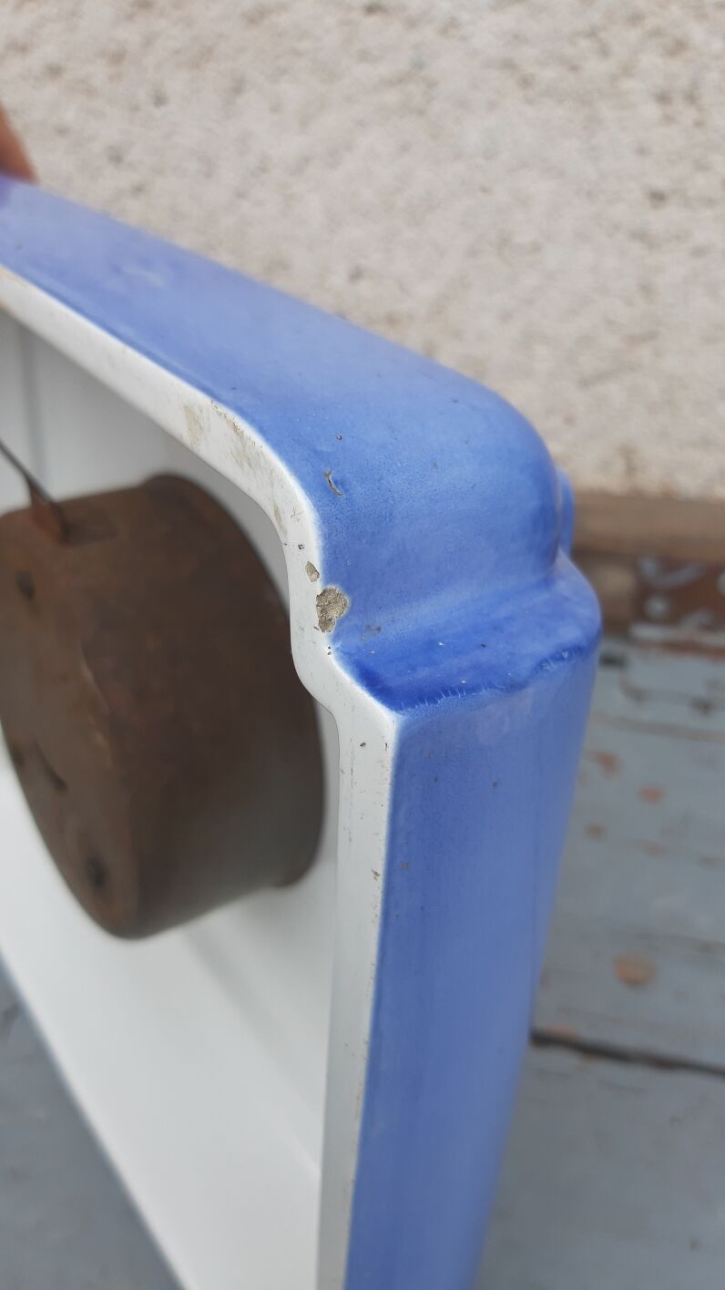 Vintage ceramic wall clock