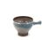 Grande tasse à anse bleu ciel en céramique grès de Roger Jacques années 60