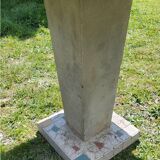 Cement and mosaic garden table from the 1960s