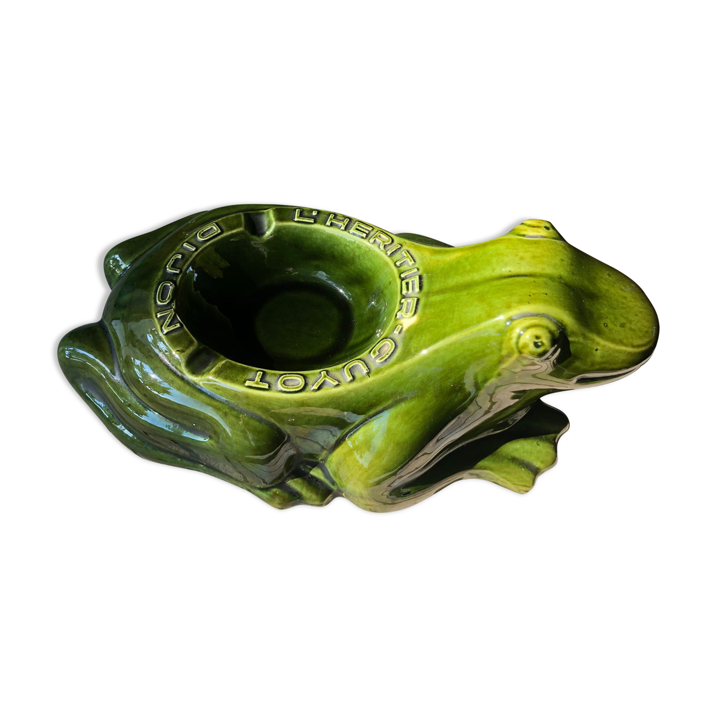 Frog ashtray L'Héritier-Guyot