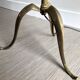 Floor lamp reading tripod brass
