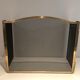 Brass fire screen