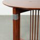 Belle table d'appoint/café ronde de style Art Déco