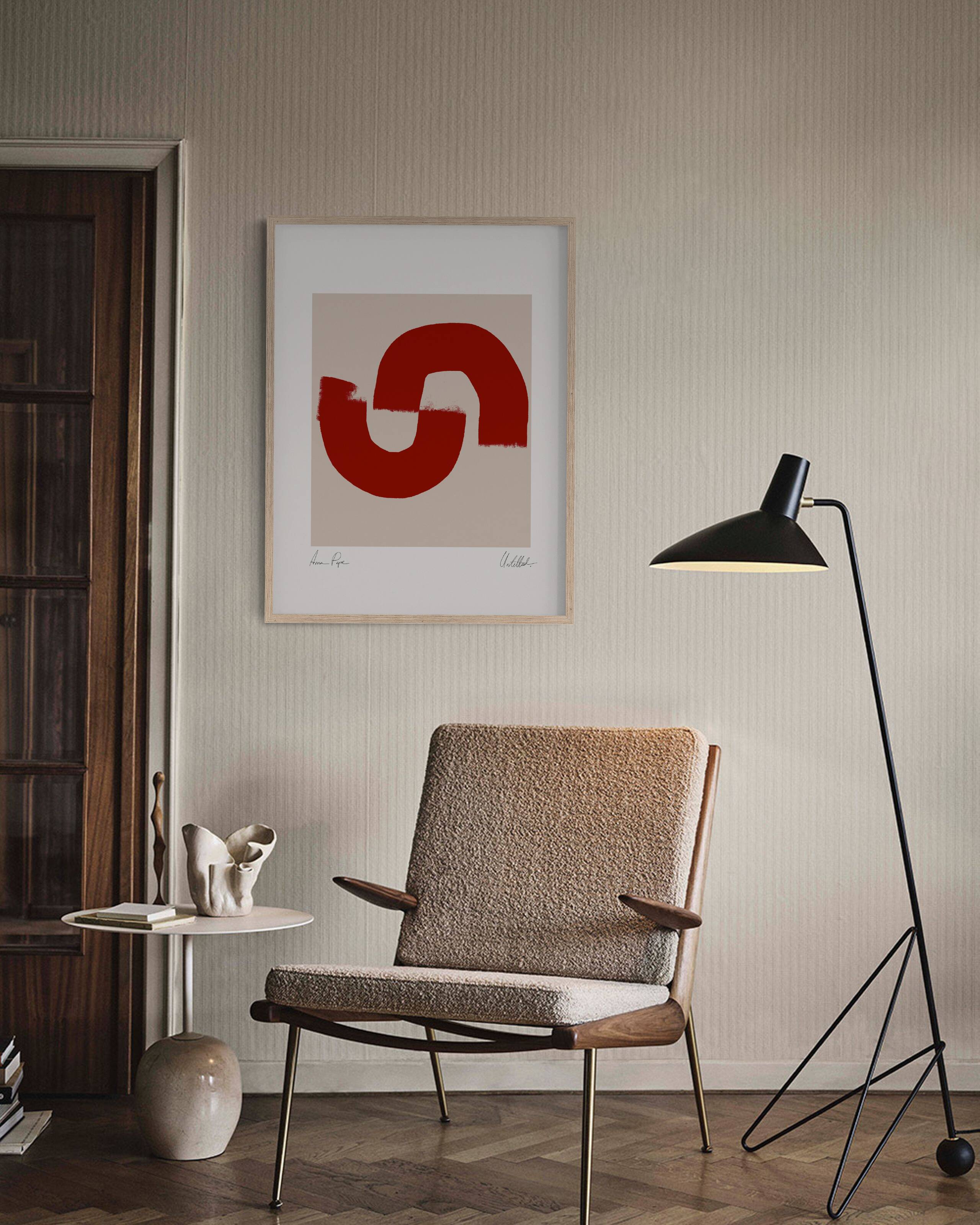 Impression giclée de composition abstraite, 50x70cm