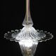 Elegant Art Decò Murano Glass Lantern by Barovier e Toso Pendant Light, 195