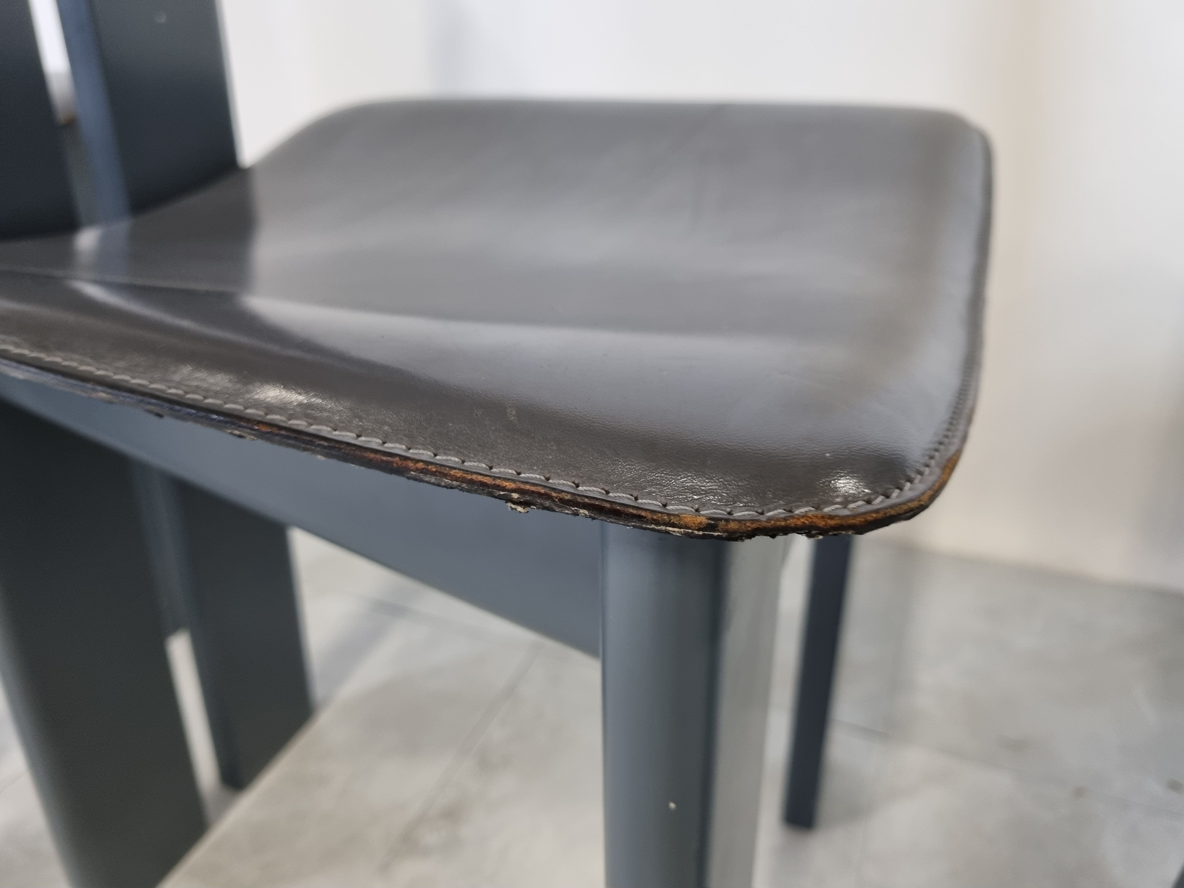 Dining chairs by Pietro costantini for Ello, 1980s, set of 6
