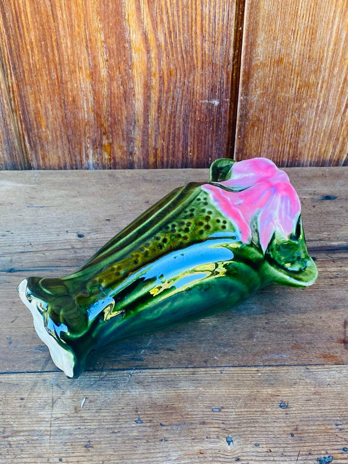 Art Nouveau slip vase