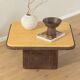 1960s Travertine coffee table, de Sede DS-3011