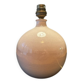 Ceramic lamp base stamped Duriez