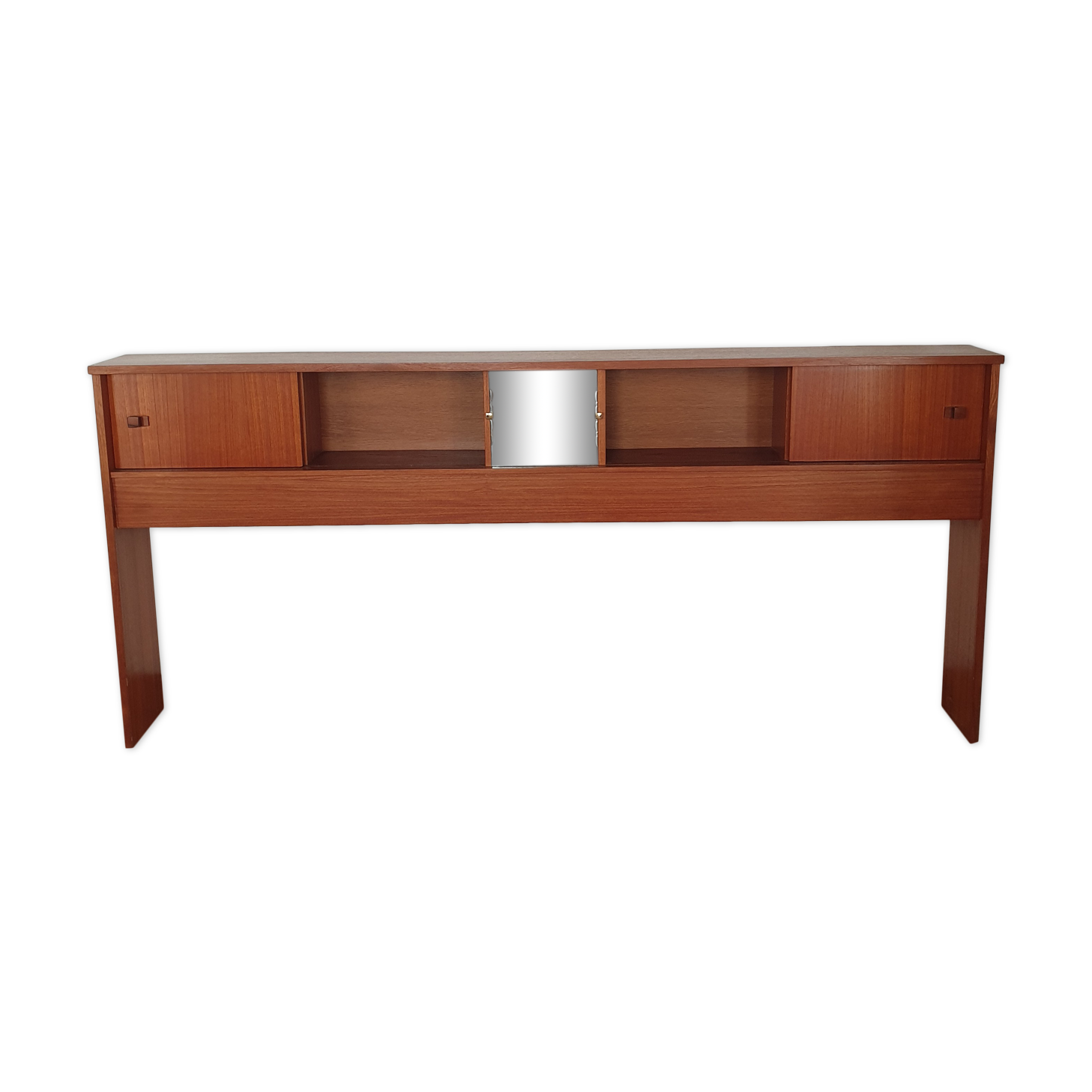 Vintage teak console 60s