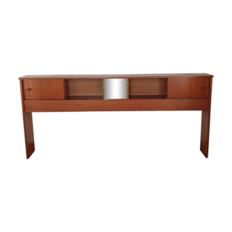 Console en teck vintage années 60