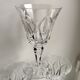 Set of 6 crystal wine glasses 50s