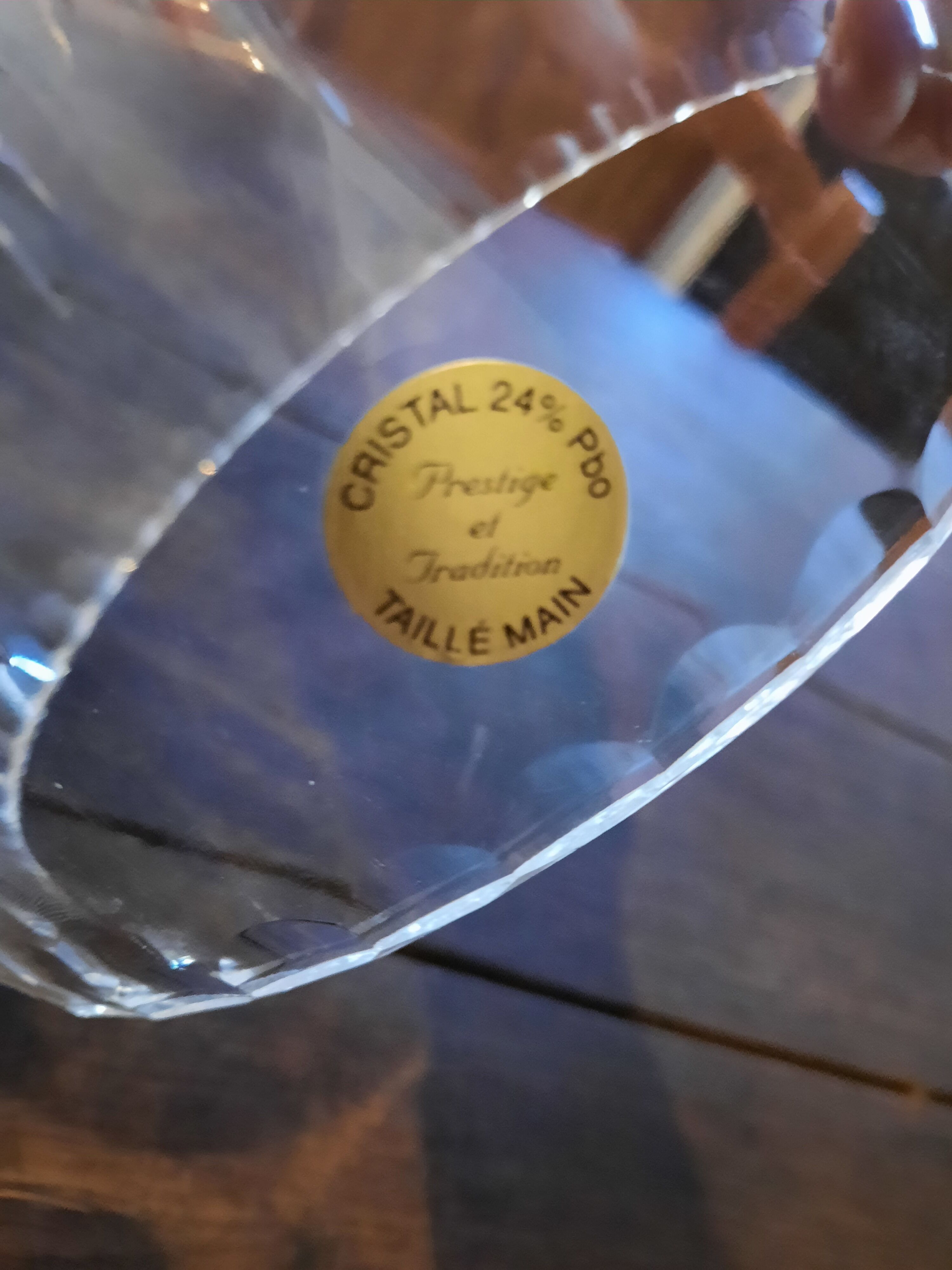 Sot à Champagne Cristal de Lorraine