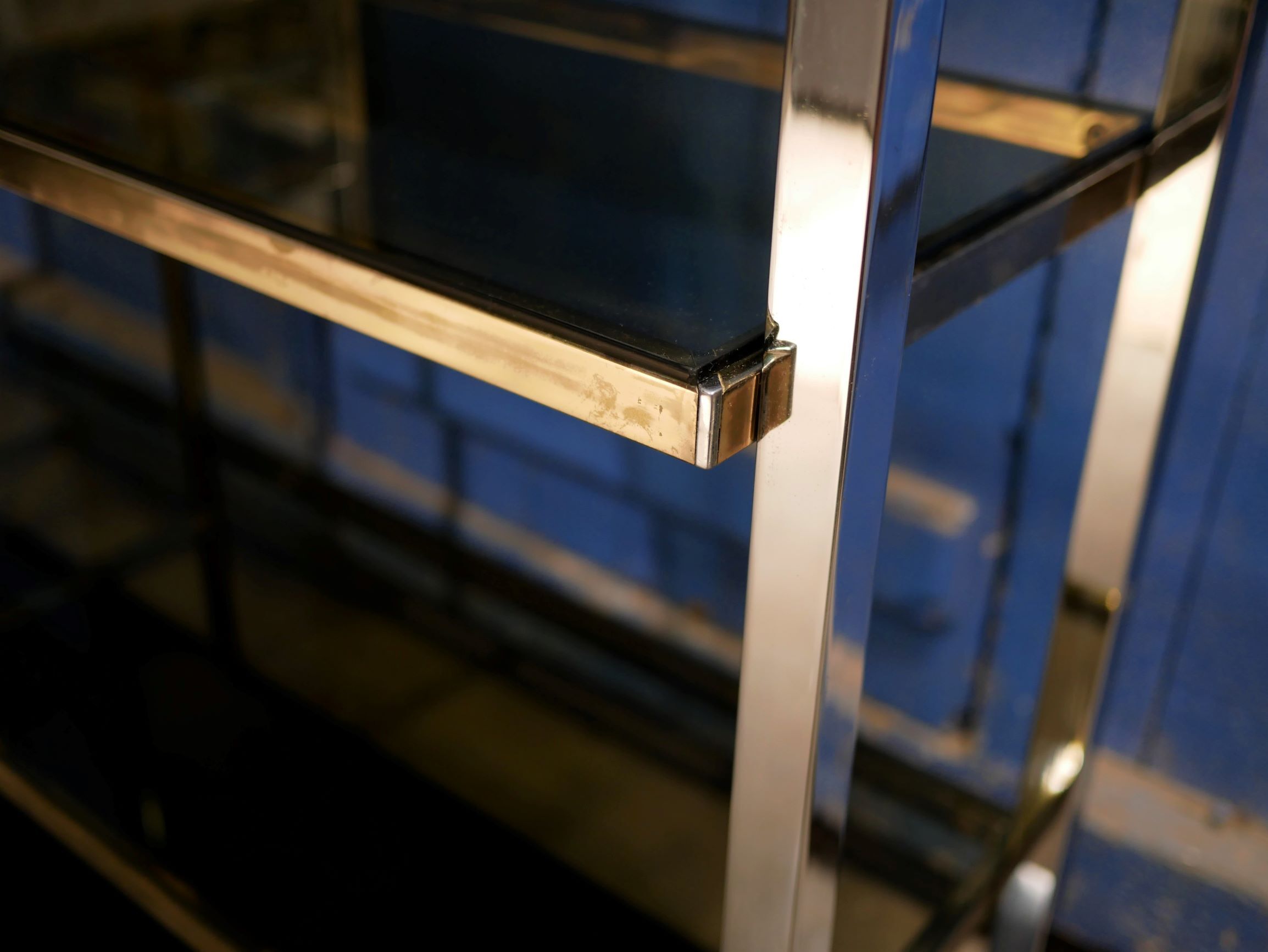 Vintage shelf library by Kim Moltzer