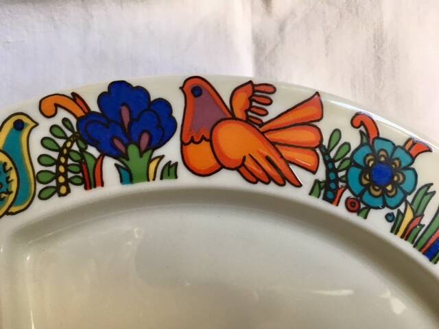 Villeroy and Boch crudités fondue plates