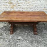 Solid oak farmhouse table