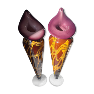 Paire de vases XXème