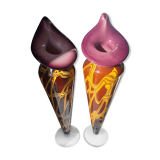 Pair of vases 20th - Art Deco period