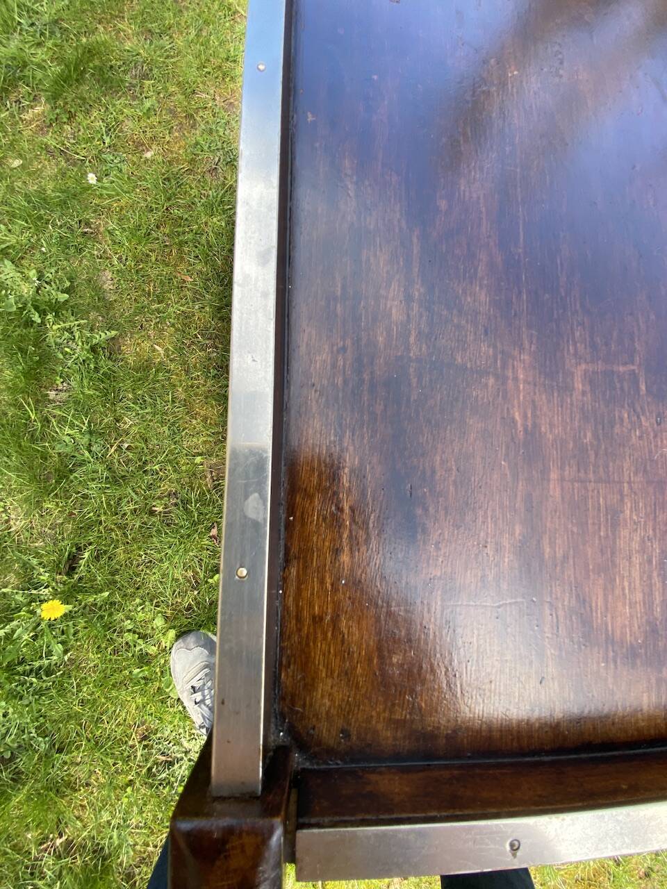 Serving trolley, rolling table, stamped ElloRolls from the 60s/70s