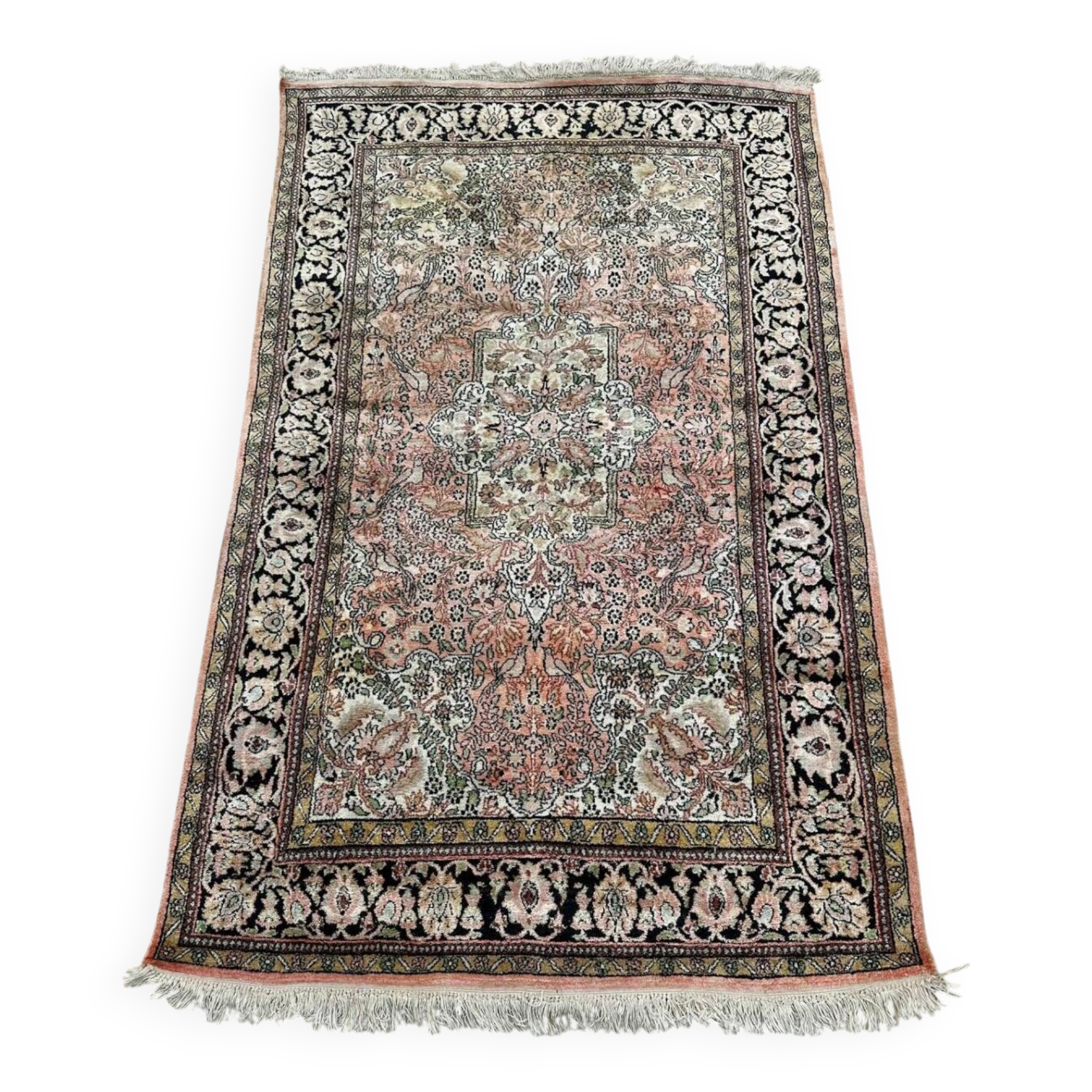 Persian silk rug