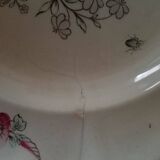 set of 6 soup plates in luneville porcelain