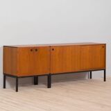 Set of 2 teak credenzas by Aksel Kjersgaard Danish sideboard, 1960s