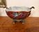 Antique Asian planter in glazed porcelain.