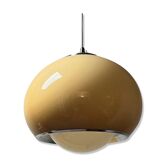 Suspension space dégradé marron harvey guzzini, années 60