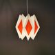 Hanging lamp, designed by Lars E Schiøler, for Hoyrup Lighting 1970s, model Harlequin.