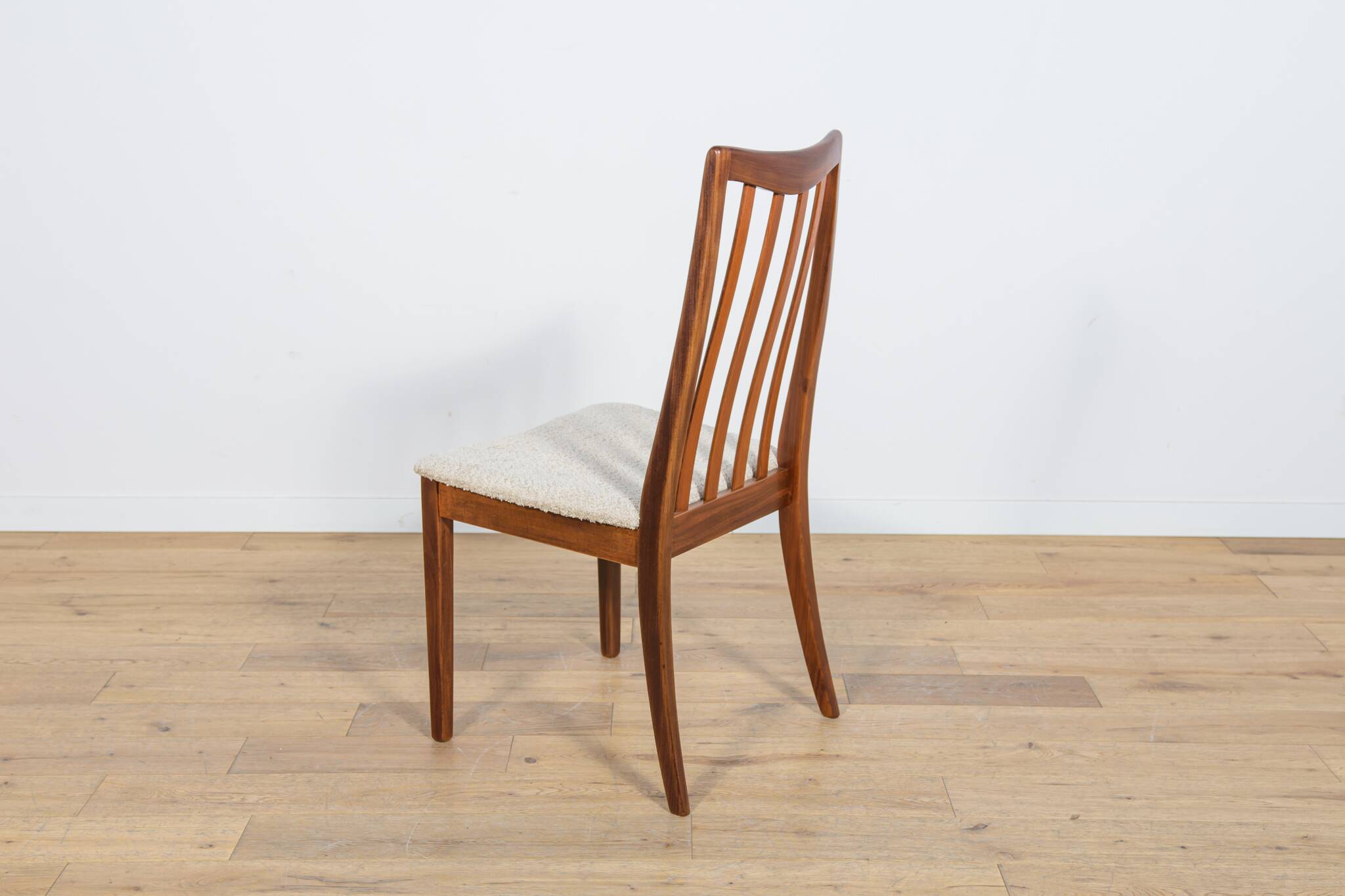 Mid-Century Teak and Fabric Dining Chairs by Leslie Dandy for G-Plan, Unite