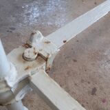 Old iron bed