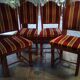 4 Louis XIII sheepbone chairs
