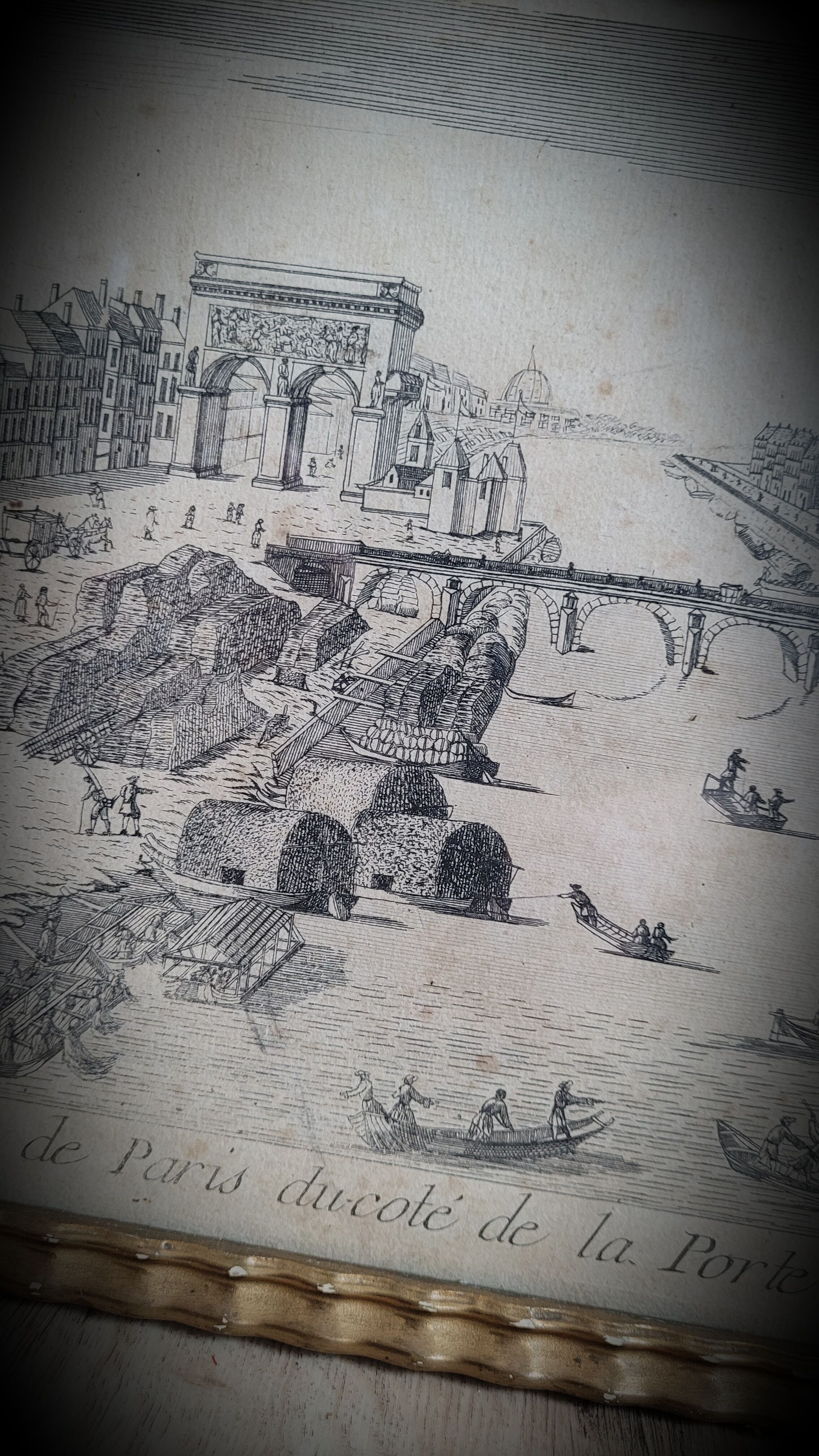 Illustration paris porte bernard