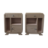 Art déco bedside tables
