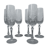Champagne cellar & flutes