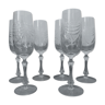 Champagne cellar & flutes