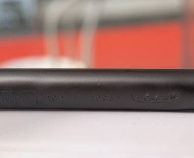 LE CORBUSIER AND PIERRE JEANNERET: "LC2" armchair in red leather