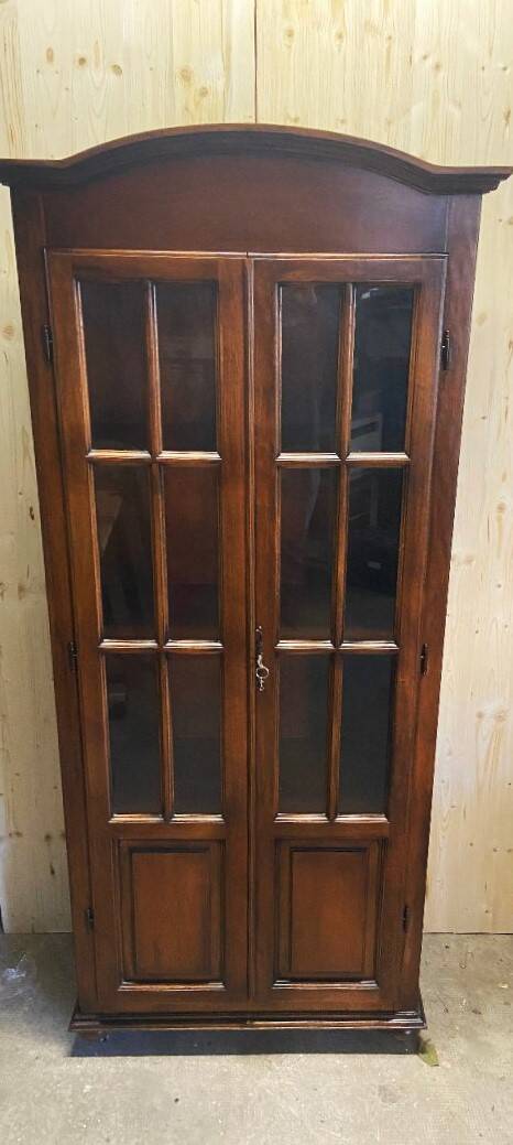 Old Living Room Library Display Case Called "Gendarme's Hat"