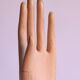 Gants en bois présentoirs de mannequins, années 1930, ensemble de 2.