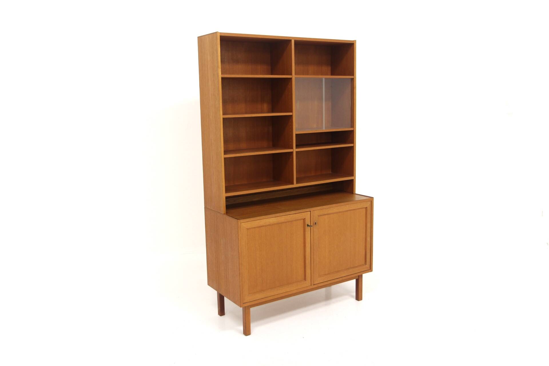 Scandinavian teak library, Sweden, 1960