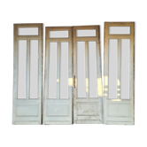 Glazed fir separation doors