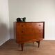 Vintage teak dressing table / chest of drawers – Scandinavian design, 1960s