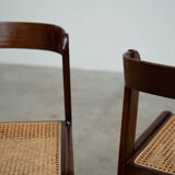 Set of six Italian dining chairs